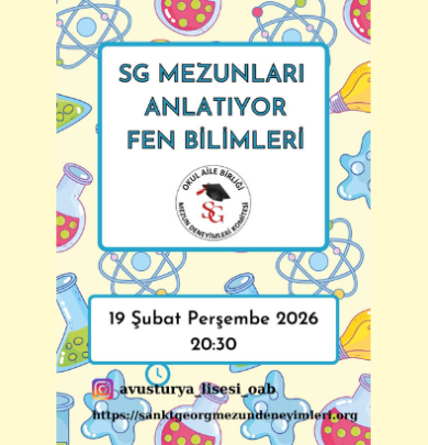 SG Mezunları Fen Bilimleri Anlatıyor  (19.02.2026 / 20:30)
