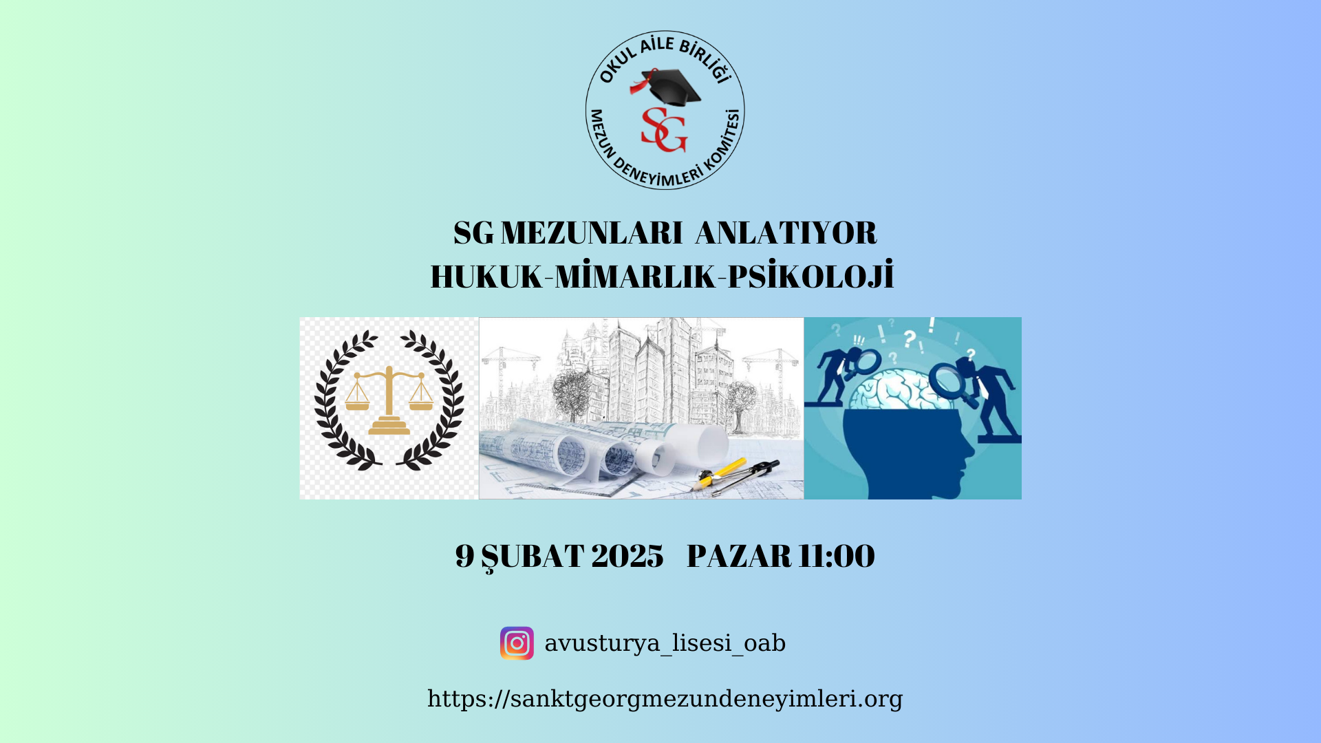 SG Mezunları Hukuk, Mimarlık ve Psikoloji Anlatıyor.